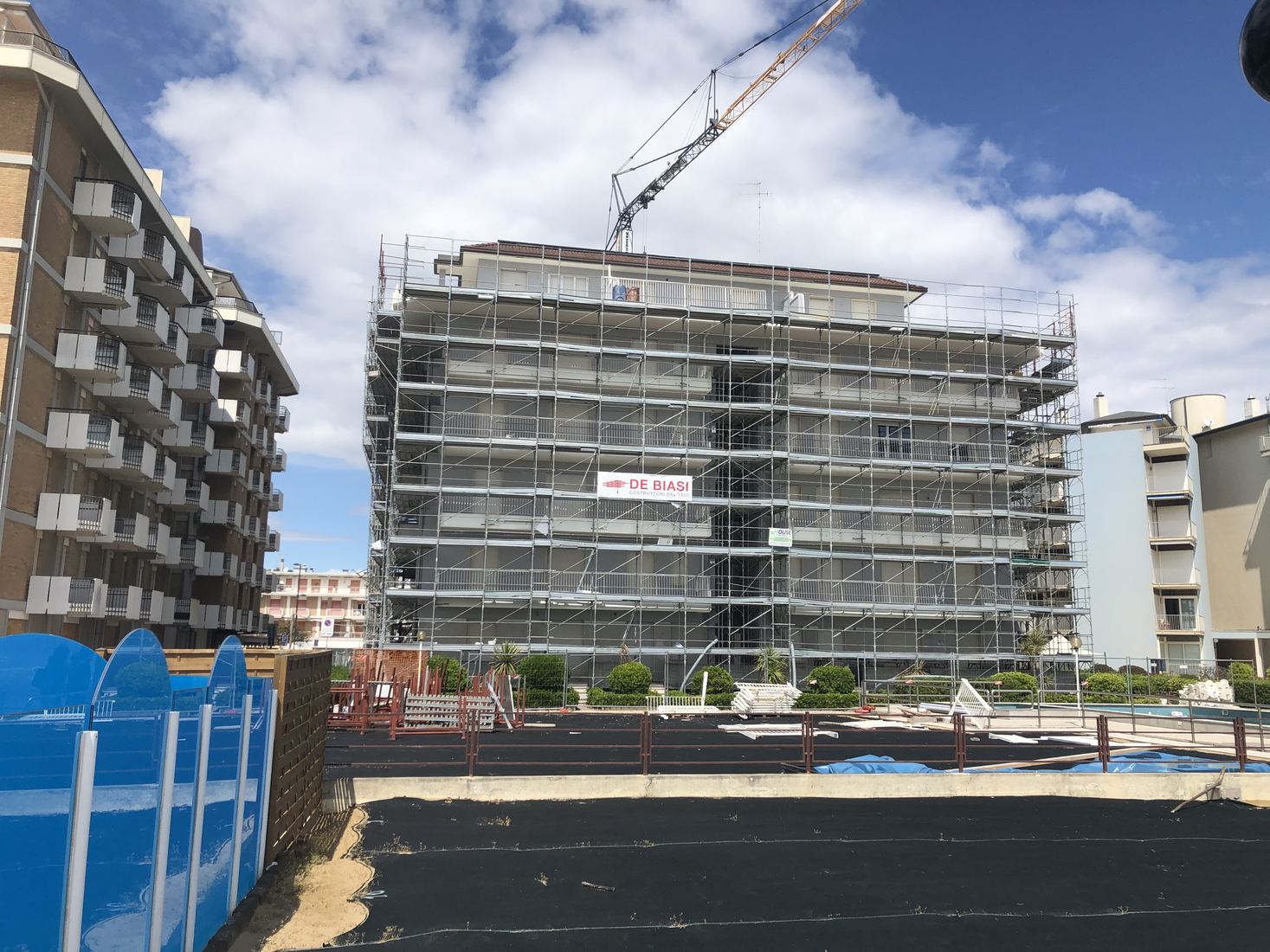 Ristrutturazione Condominio Milano Jesolo Lido (VE) - DE BIASI COSTRUZIONI s.r.l.